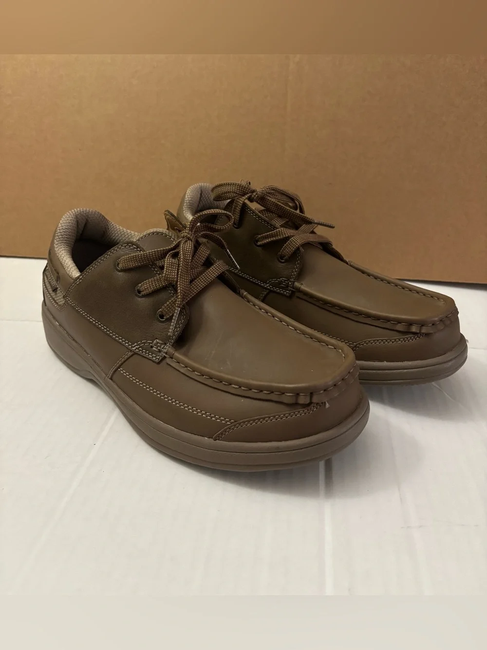 ORTHOFEET Baton Rouge Shoes Mens 10.5 2E Leather Comfort 427